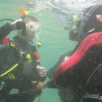 Saad Teaching in Confined Water during PADI IDC