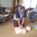 Ian on EFR instructor course