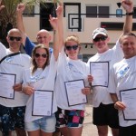 New PADI Instructors celebrate